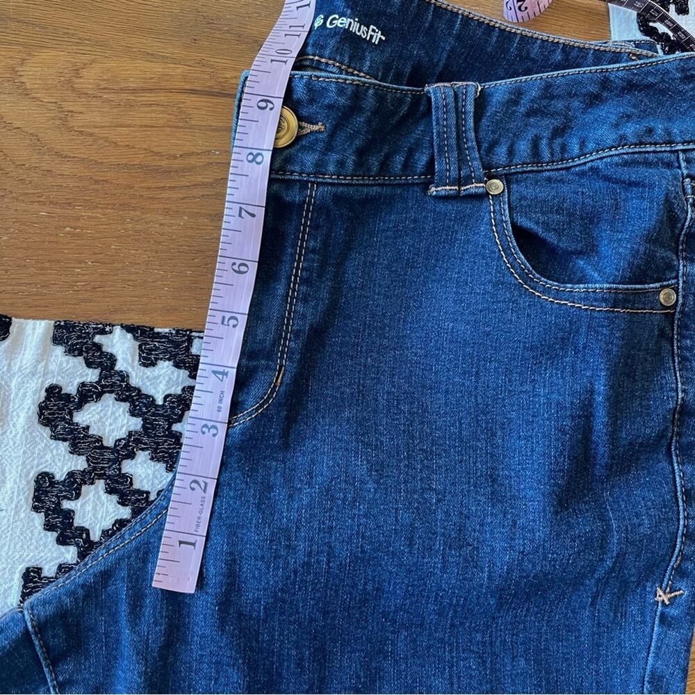 Lane Bryant Genius Fit Jeggings dark wash denim JeanS womens size 16 - Picture 7 of 10